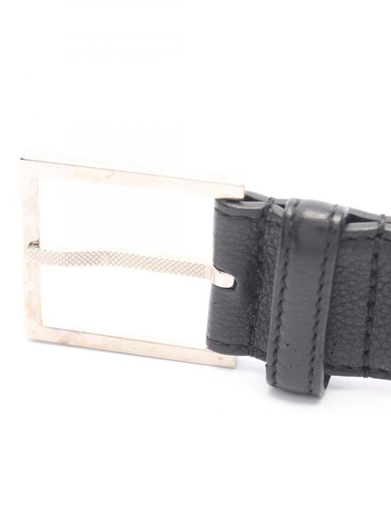 Dior Homme Belt Dot Silver Leather main image 7